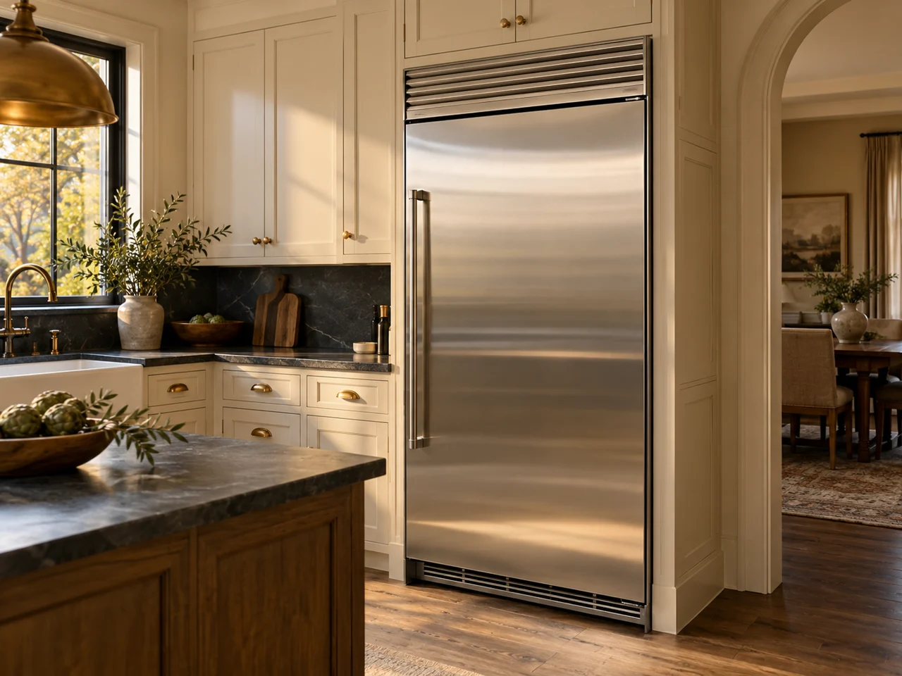 Illustration of Viking refrigerator